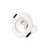 Portalámpara E27 Empotrable Diámetro 120mm Blanco GSC