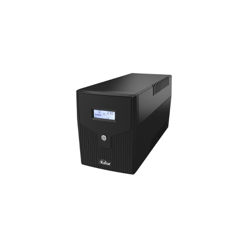 SAI interactivo 1500VA 900W de 4 Tomas Schuko Tower Line (Medidas 380x158x198mm) KAISE
