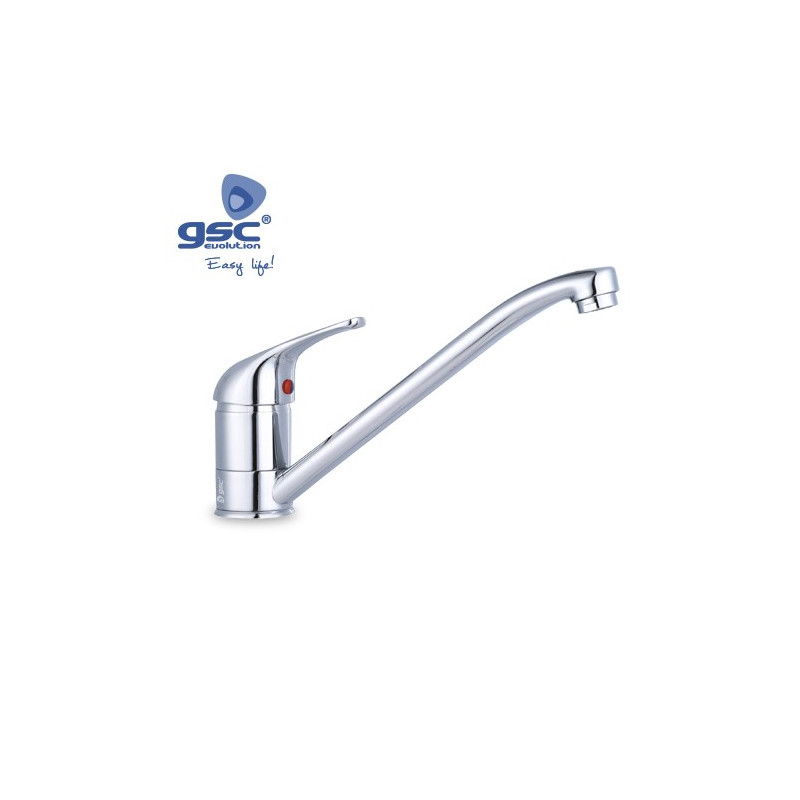 Grifo Monomando fregadero caño tubo Niagara Diámetro 40mm 3/8 GSC ÚLTIMAS UNIDADES