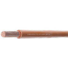 Cable unipolar flexible 1x1,5mm Marrón Rollo 200m ASCABLE