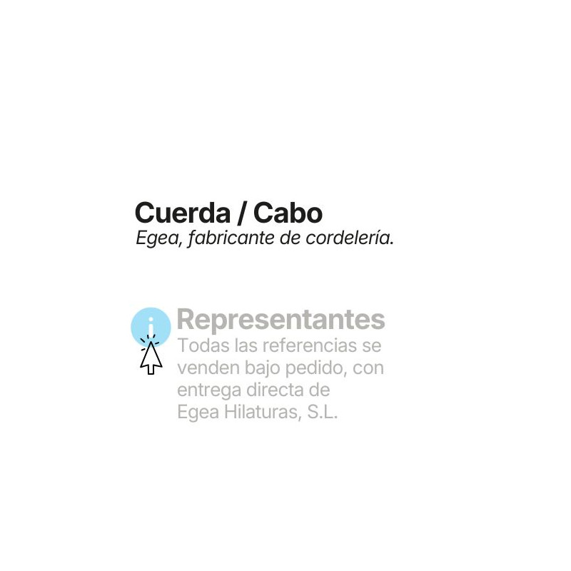 Cordelería EGEA Hilaturas fabricantes