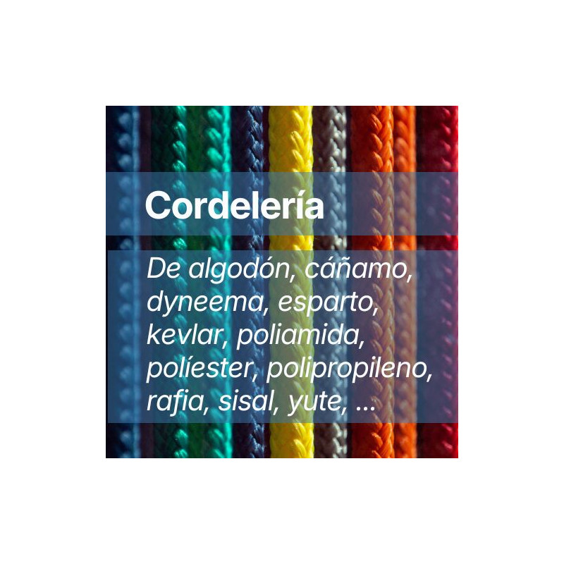 Cordelería Egea Hilaturas fabricantes