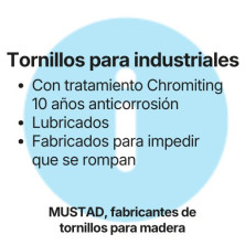 El tratamiento CHROMITING garantiza 10 años anticorrosión