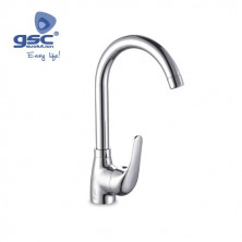 Grifo Monomando fregadero curvado cromado Niagara Diámetro 40mm 3/8 GSC C1/10