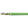 Cable manguera redonda libre halógenos 3x2,5mm Verde Rollo 100m ASCABLE
