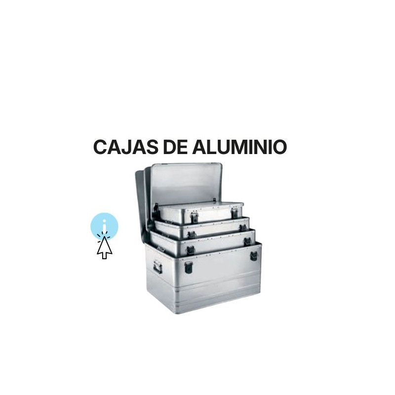 Cajas de aluminio para transportes seguros.