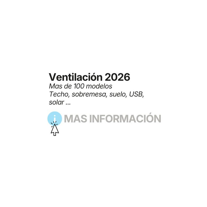 Ventilación 2026, consultar precios por volumen de compra