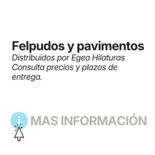 Felpudos y pavimentos de EGEA. Bajo pedido directo a EGEA