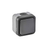 Mecanismo superficie estanco Serie AQUARIS Pulsador 10A-220V IP55 FAMATEL