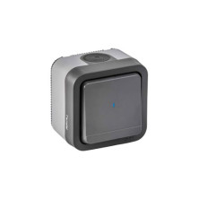 Mecanismo superficie estanco Serie AQUARIS Pulsador Led 10A-220V IP55 FAMATEL