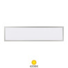 Panel LED Rectangular 40w 4200K 4000Lm EMPOTRABLE Marco Níquel 120x30cm Luena GSC