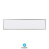 Panel LED Rectangular 40w 6000K 4000Lm EMPOTRABLE Marco Níquel 120x30cm Luena GSC