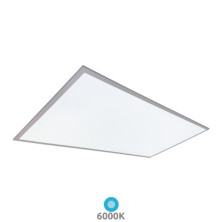 Panel LED Rectangular 60w 6000K 6000Lm EMPOTRABLE Marco Níquel 120x60cm Luena GSC