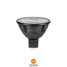 Bombilla Dicroica LED MR16 4,5w 3000K 450Lm 12V CRi97 NITRA SILVER