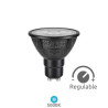 Bombilla Dicroica LED GU10 ((( REGULABLE ))) 5,4w 5000K 600Lm 220V CRi97 NITRA SILVER