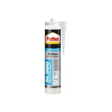 Pattex Silicona SL500 Multiusos Cartucho 300ml - Negro