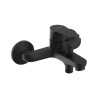Grifo Monomando bañera Negro Mate Serie Roma GIFONT
