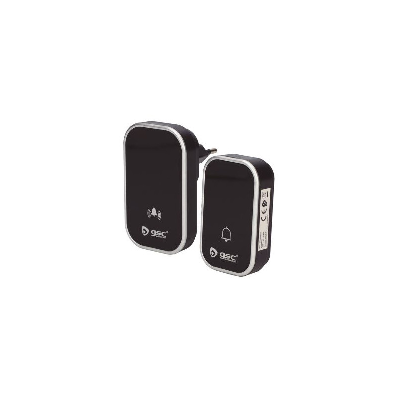 Timbre inalámbrico kinetico Plumtre Negro GSC