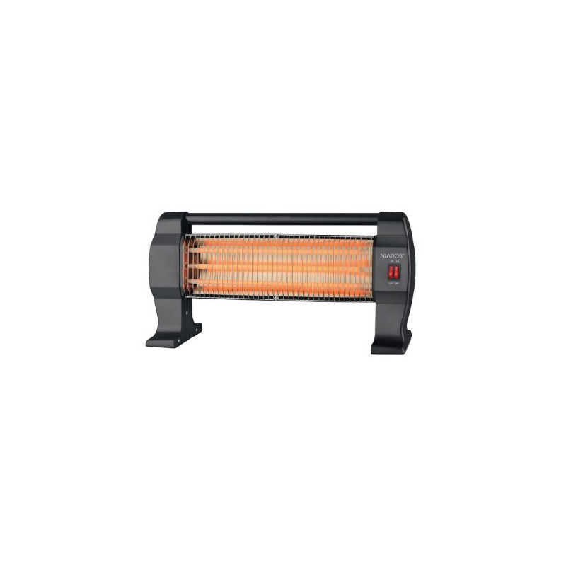 Calefactor de cuarzo con peana 1200w Baram NIAROS
