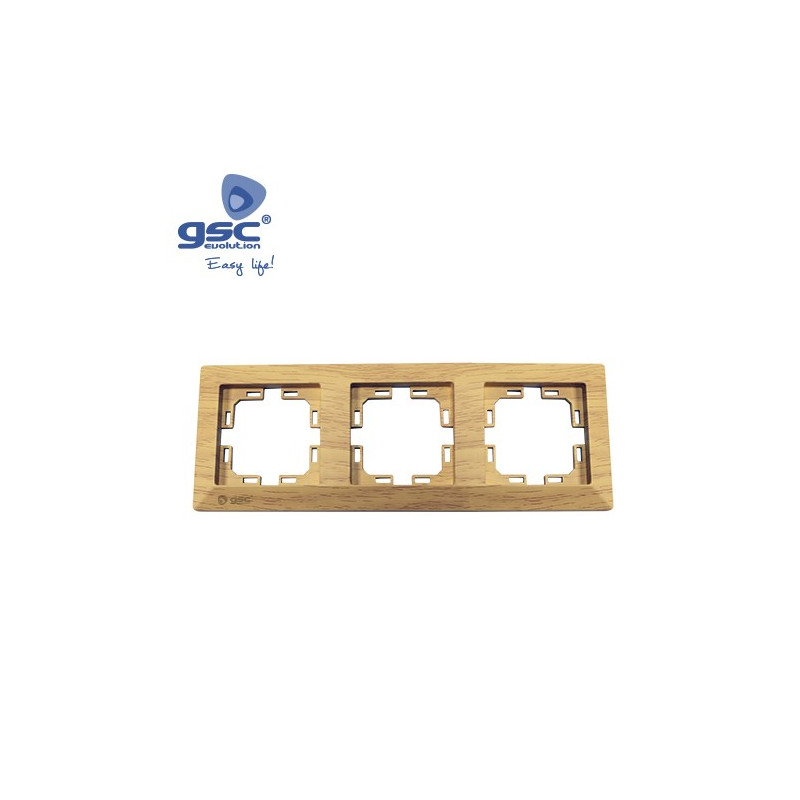 Embellecedor Serie GAMMA 3 modulos Madera GSC C14/100