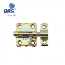 Pasador cerrojo acero bricomatado 59mm ancho x 38mm alto GSC C20/400