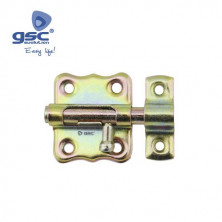 Pasador cerrojo acero bricomatado 69mm ancho x 38mm alto GSC C20/400