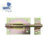 Pasador cerrojo con orificio para Candado 149mm ancho x 70mm alto bricomatado GSC C10/40