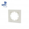 Embellecedor Serie GAMMA 1 modulo Recto Blanco GSC C42/420
