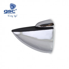 Soporte para baldas niquel satin soporta 4-25 grosor GSC /100