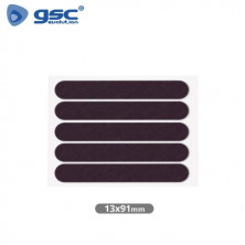 Fieltro adhesivos cuadrado 13x91mm - Marrón Pack 5 Fieltros GSC C1/100