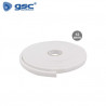 Burlete adhesivos espuma 12mm grosor y 10m largo Blanco GSC C1/90