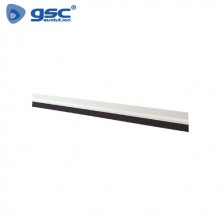 Burlete adhesivos con goma 1m Blanco GSC C24/96