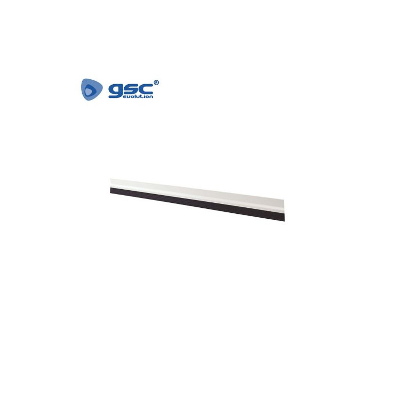 Burlete adhesivos con goma 1m Blanco GSC C24/96