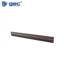 Burlete adhesivos con goma 1m Marrón GSC C24/96