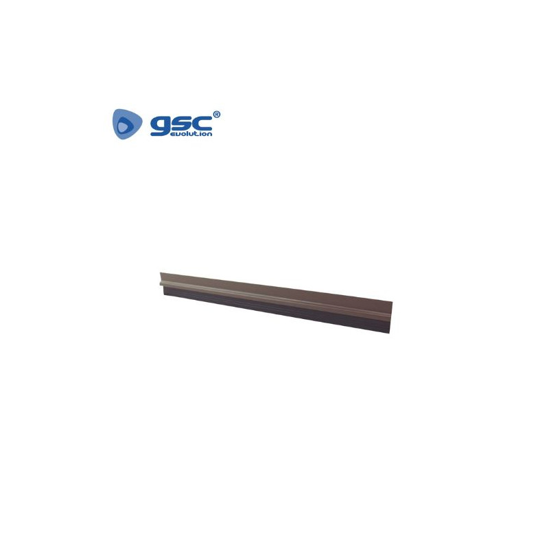 Burlete adhesivos con goma 1m Marrón GSC C24/96