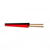 Cable paralelo rojo negro 2x0,75mm Rollo 100m GSC C1/10
