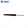 Cable unipolar flexible 1x2,5mm Negro Rollo 100m GSC