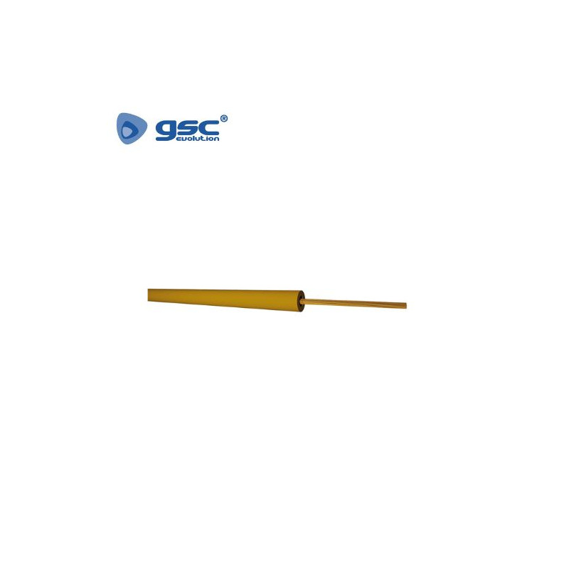 Cable unipolar flexible 1x2,5mm Marrón Rollo 100m GSC