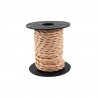 Cable textil 10m 2x0,75mm trenzado Cobre GSC C1/10