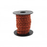 Cable textil 10m 2x0,75mm trenzado Cobrizo GSC C1/10