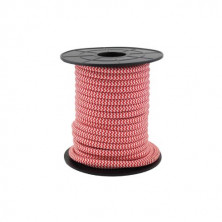 Cable textil 10m 2x0,75mm Blanco Rojo GSC /40