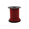 Cable textil 10m 2x0,75mm Rojo Negro GSC /40