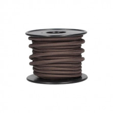 Cable textil 10m 2x0,75mm Gris GSC C1/40