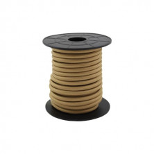 Cable textil 10m 2x0,75mm Marrón Claro GSC C1/10