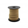 Cable textil 10m 2x0,75mm Marrón Claro GSC C1/10