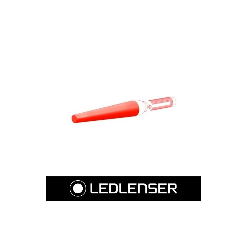 Cono de señalización Rojo para M7, M7R, L7, P7 CORE, P7, P7.2, T7 LEDLENSER