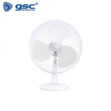 Ventilador de sobremesa 45W Diámetro 43cm Blanco GSC C1/1