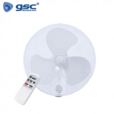 Ventilador de pared 45W 43cm con mando a distancia GSC C1/1