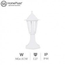 Farol jardin Gardeno E27 IP44 60w Sobremuro Polipropileno Blanco ÚLTIMAS UNIDADES