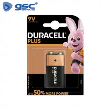 Pila Alcalina 9v 6LR61 Plus Blíster 1 Pila DURACELL